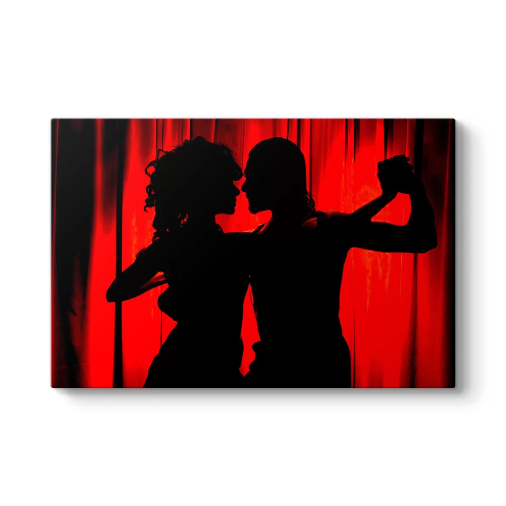 Kırmızı Siyah Tango Tablosu - Model 1